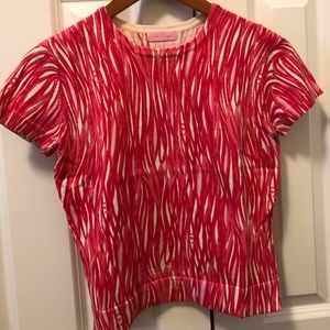 Lilly Pulitzer pink sweater top